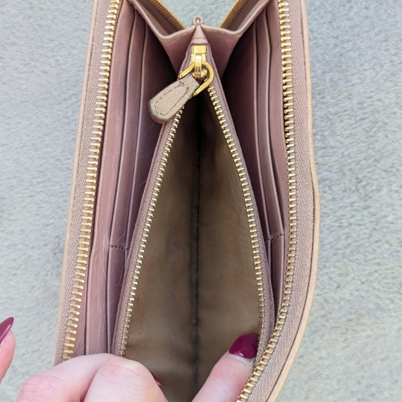 Prada quilted long zip wallet - Picture 12 of 13